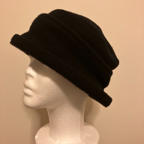 Scala Packable Wool Cloche Hat - Picture 3 of 9